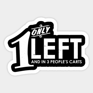 Online Shopping Humor Sticker